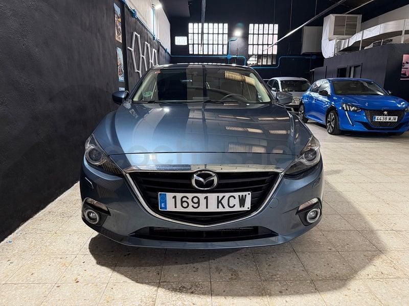Usado Mazda 3 Luxury 150 CV (110 kW) 2015 Azul Berlina
