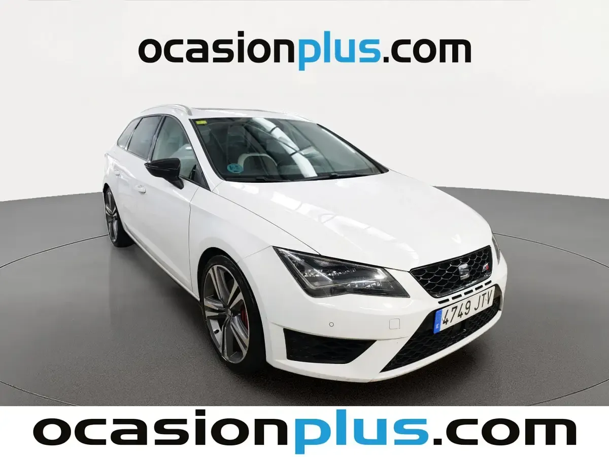 Usado Seat Leon CUPRA 290 CV (213 kW) 2016 Blanco Monovolumen
