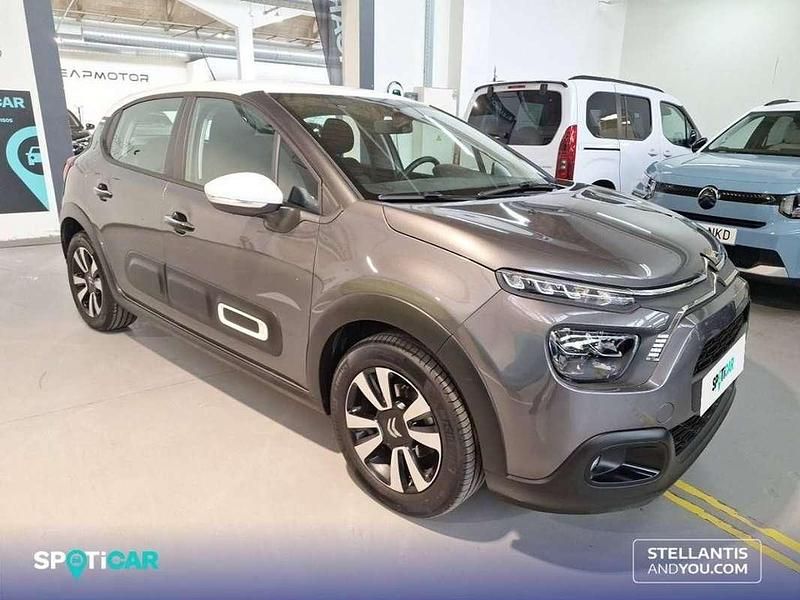 Usado Citroën C3 Feel 82 CV (60 kW) 2022 Gris Utilitario