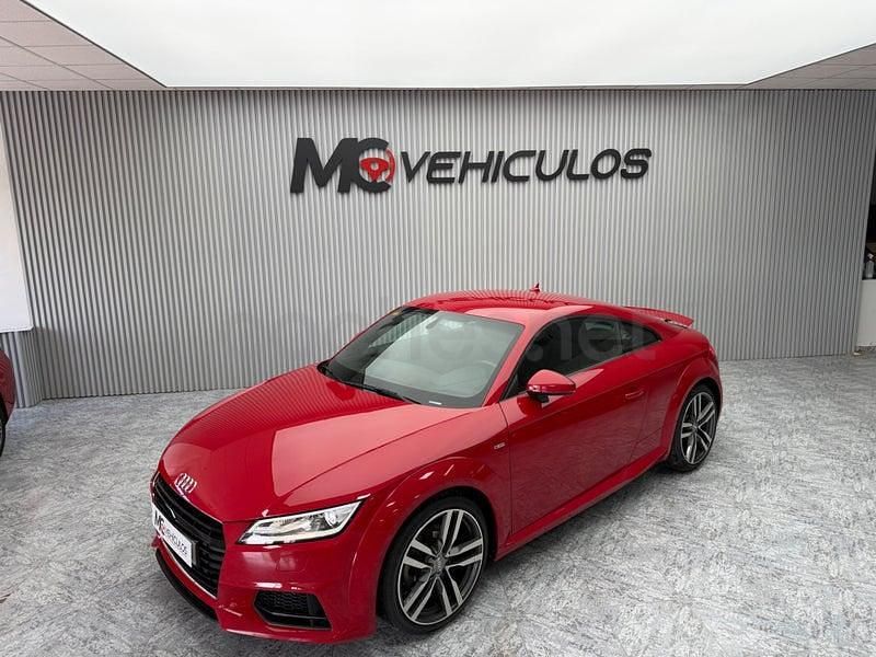 Usado Audi TT S-Line 180 CV (132 kW) 2016 Rojo Coupe