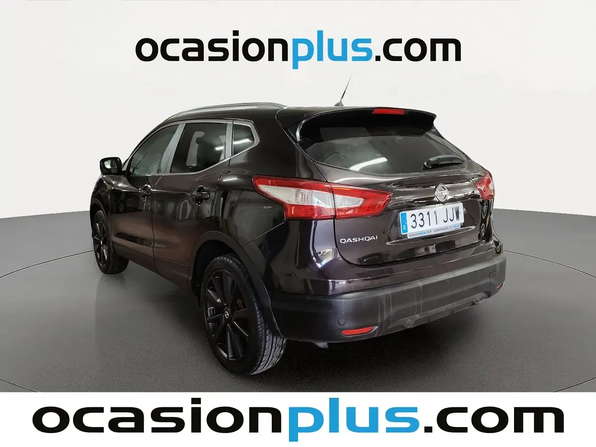 Usado Nissan Qashqai Tekna 116 CV (85 kW) 2015 Negro SUV