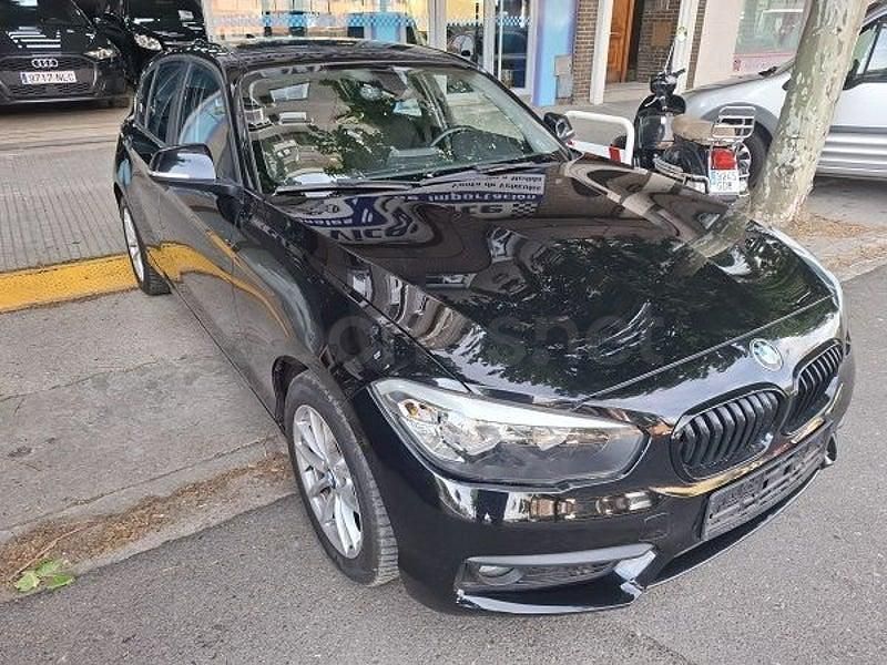 Usado BMW 116 116 CV (85 kW) 2016 Negro Utilitario
