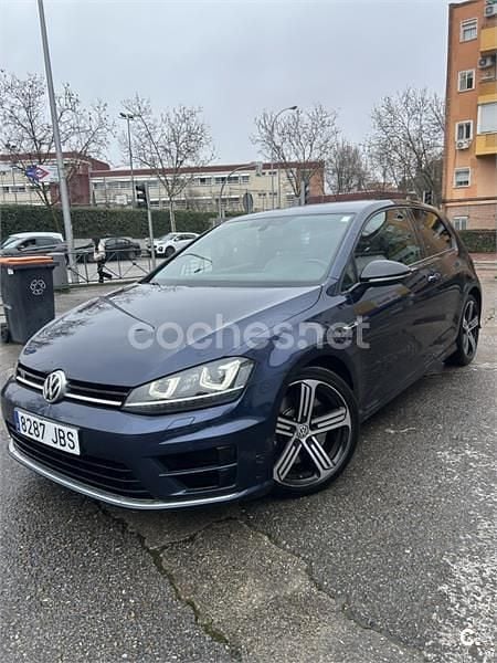 Usado VW Golf VII R 300 CV (220 kW) 2014 Azul Berlina