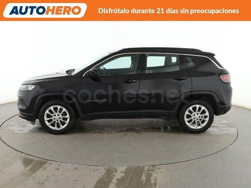 Usado Jeep Compass Longitude 130 CV (95 kW) 2021 Negro SUV