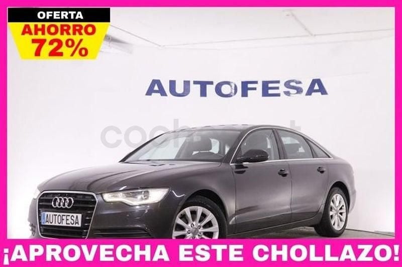 Usado Audi A6 Advanced 177 CV (130 kW) 2014 Negro Berlina