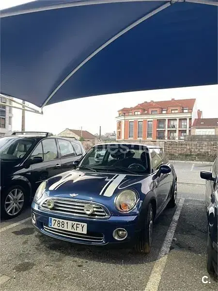 Usado Mini Cooper 116 CV (85 kW) 2007 Azul Utilitario