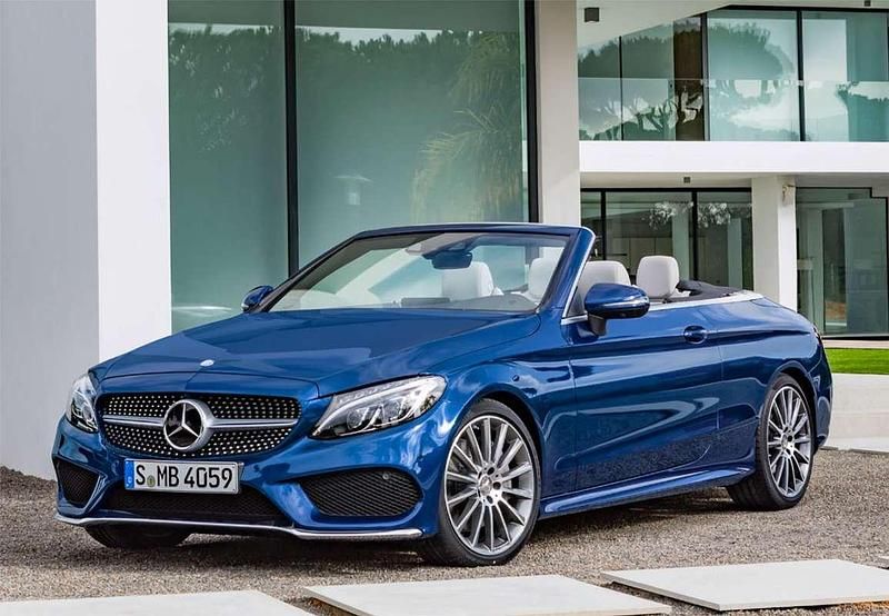 Blanco Usado 2018 Mercedes C220 Descapotable | 33.990 € (Caro) - Imagen 1/4