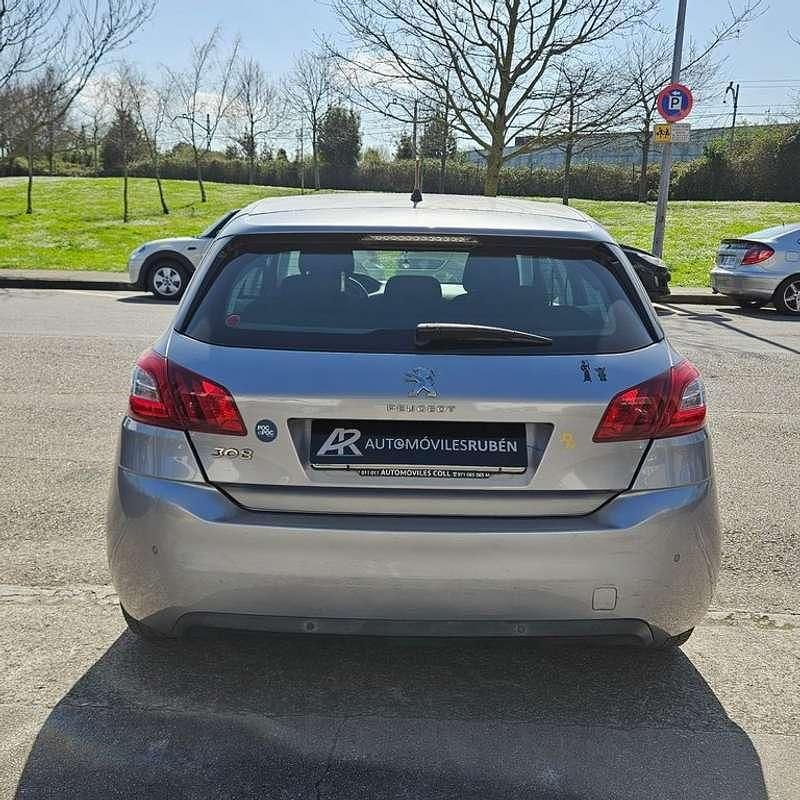 Usado Peugeot 308 Active 92 CV (67 kW) 2013 Gris Utilitario