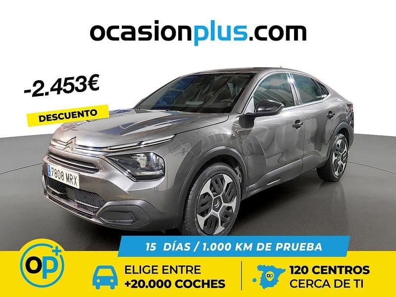 Gris / plata Usado 2024 Citroën C4 X PureTech SUV | 15.490 € - Imagen 1/4