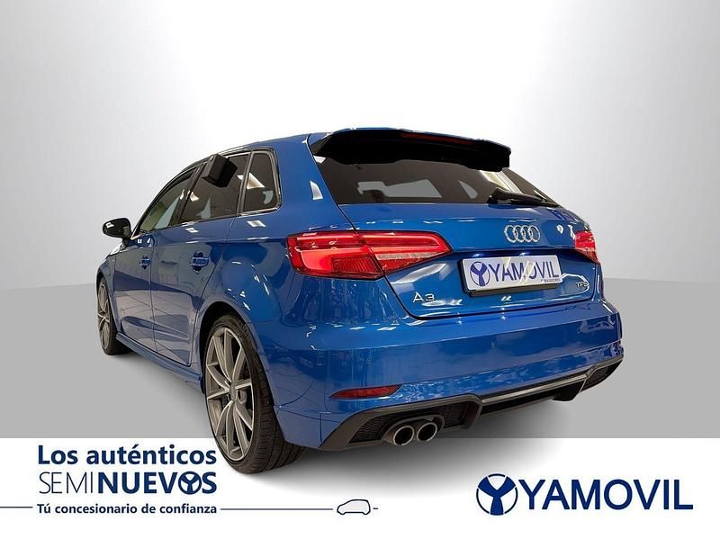 Usado Audi A3 150 CV (110 kW) 2018 Azul Berlina