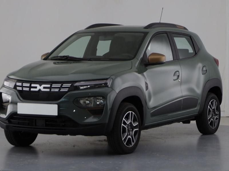 Liquen caqui (metalizado) Usado 2023 Dacia Spring Extreme Utilitario | 14.990 € (Un poco caro) - Imagen 1/4