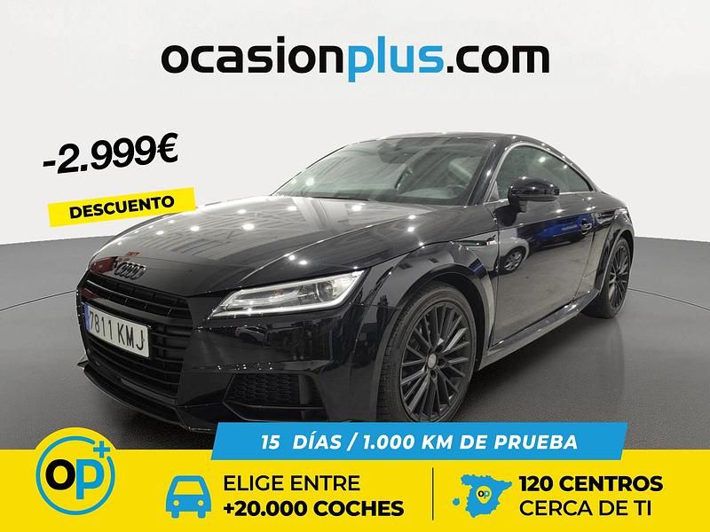 Negro Usado 2018 Audi TTS S-Line Coupe | 32.990 € (Precio justo) - Imagen 1/4