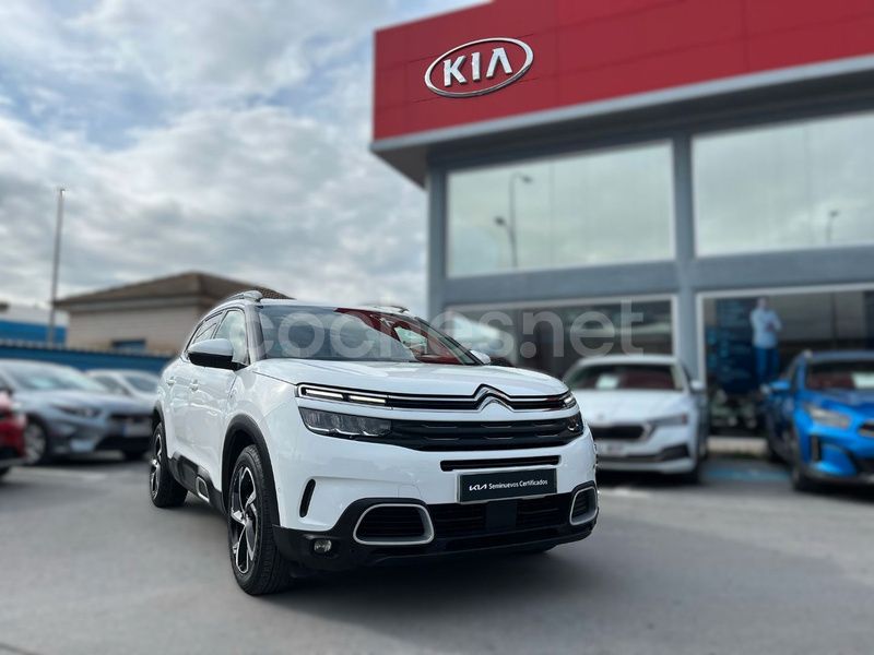Blanco Usado 2021 Citroën C5 Aircross SUV | 15.900 € (Precio justo) - Imagen 1/4