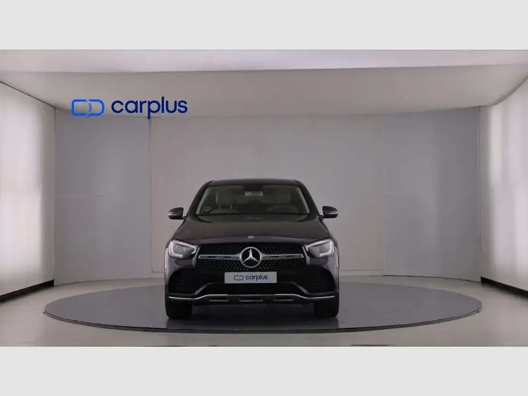 Usado Mercedes GLC220 170 CV (125 kW) 2019 Gris Coupe