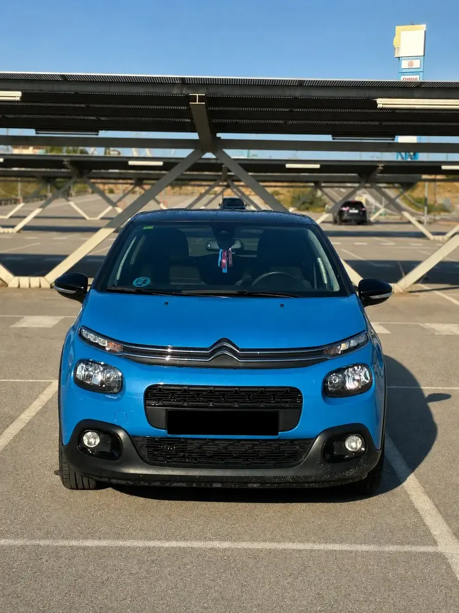 Usado Citroën C3 PureTech 110 CV (80 kW) 2020 Azul Utilitario