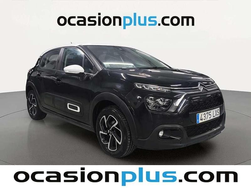 Usado Citroën C3 Feel 82 CV (60 kW) 2022 Negro Utilitario