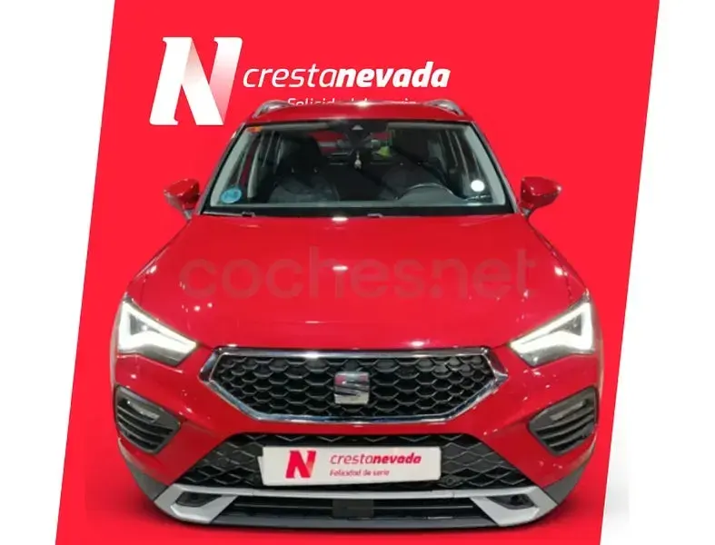Usado Seat Ateca Style 150 CV (110 kW) 2021 Rojo SUV