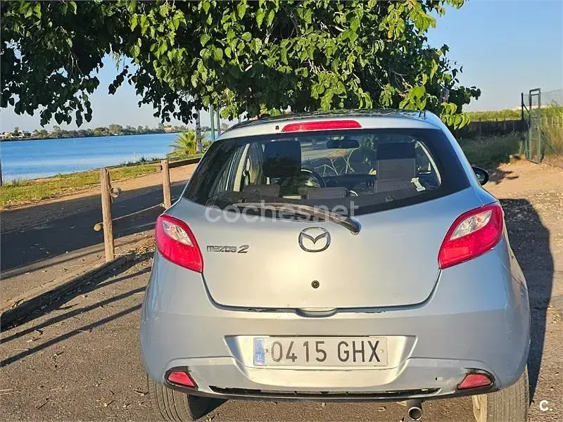 Usado Mazda 2 Active 75 CV (55 kW) 2008 Azul Utilitario