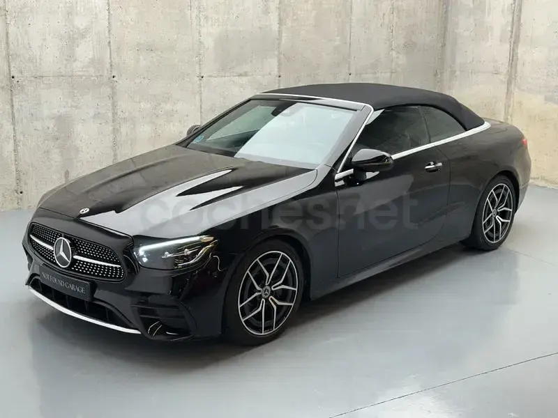 Usado Mercedes E220 194 CV (142 kW) 2023 Negro Descapotable