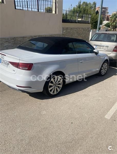 Usado Audi A3 Cabriolet S-Line 110 CV (80 kW) 2018 Blanco Descapotable