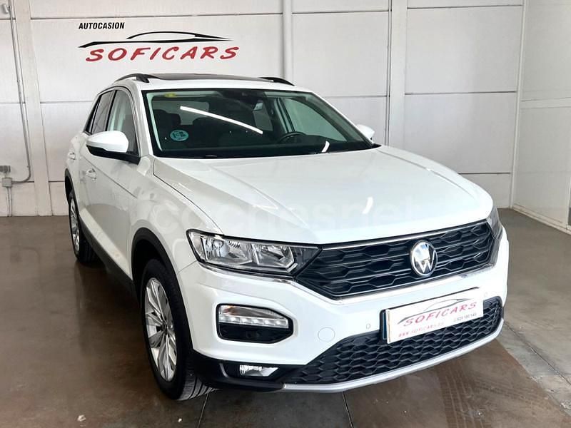 Blanco Usado 2020 VW T-Roc Advance SUV | 19.500 € (Precio justo) - Imagen 1/4