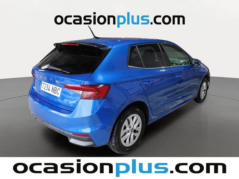 Usado Skoda Fabia Selection 115 CV (84 kW) 2025 Azul Berlina