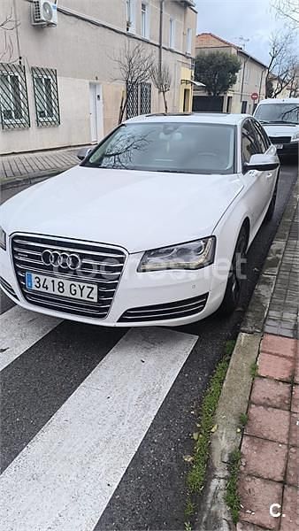 Usado Audi A8 250 CV (183 kW) 2010 Blanco Berlina