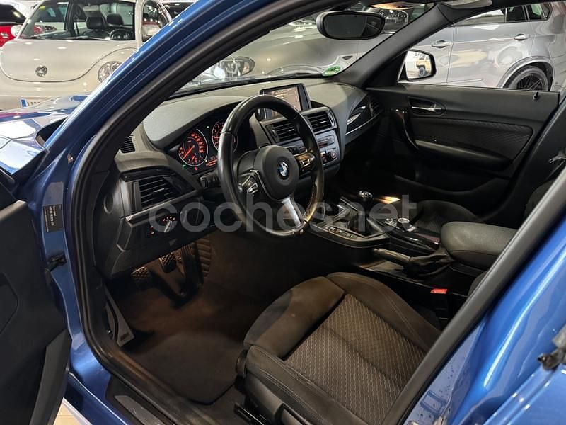 Usado BMW 116 109 CV (80 kW) 2015 Azul Utilitario