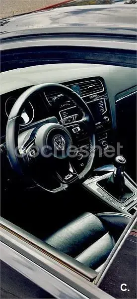 Usado VW Golf VII R 300 CV (220 kW) 2016 Negro Berlina