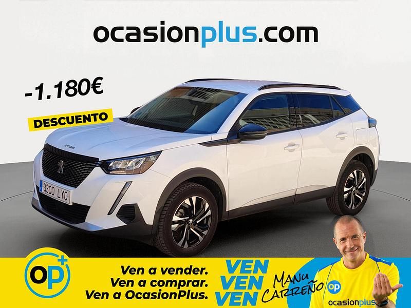Usado Peugeot 2008 Allure 100 CV (73 kW) 2022 Blanco SUV
