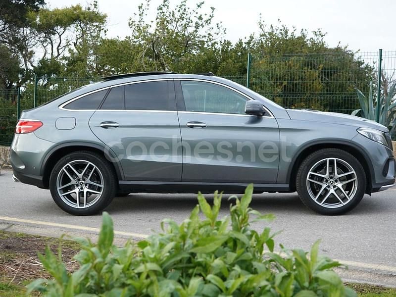 Usado Mercedes GLE350 258 CV (189 kW) 2018 Gris / plata Coupe