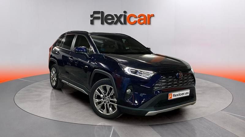 Usado Toyota RAV4 Hybrid Luxury 222 CV (163 kW) 2021 Azul SUV