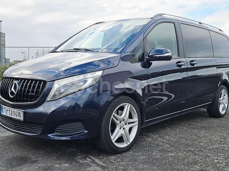 Azul Usado 2015 Mercedes V220 Avantgarde Monovolumen | 25.900 € (Precio justo) - Imagen 1/4