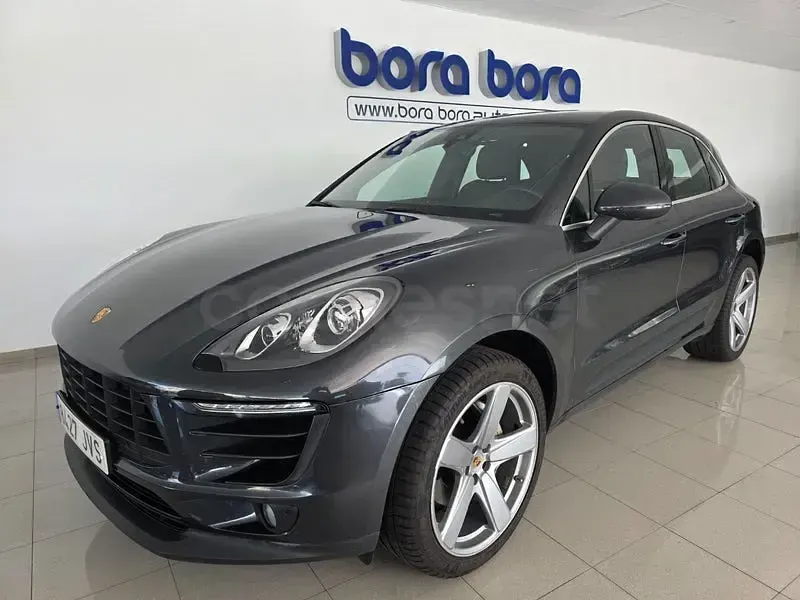 Usado Porsche Macan 258 CV (189 kW) 2017 Gris / plata SUV