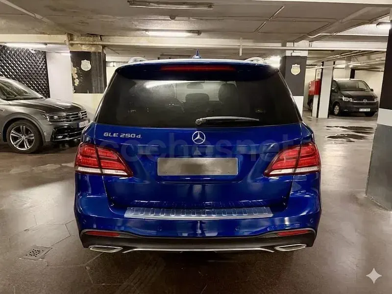 Usado Mercedes GLE250 204 CV (150 kW) 2018 Azul SUV
