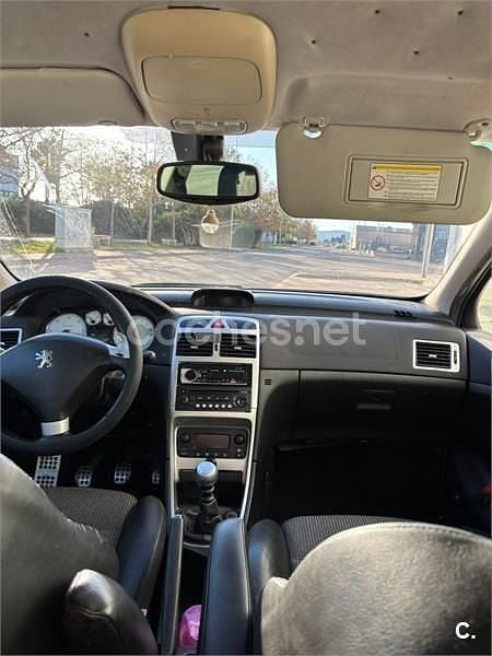 Usado Peugeot 307 136 CV (100 kW) 2005 Negro Berlina