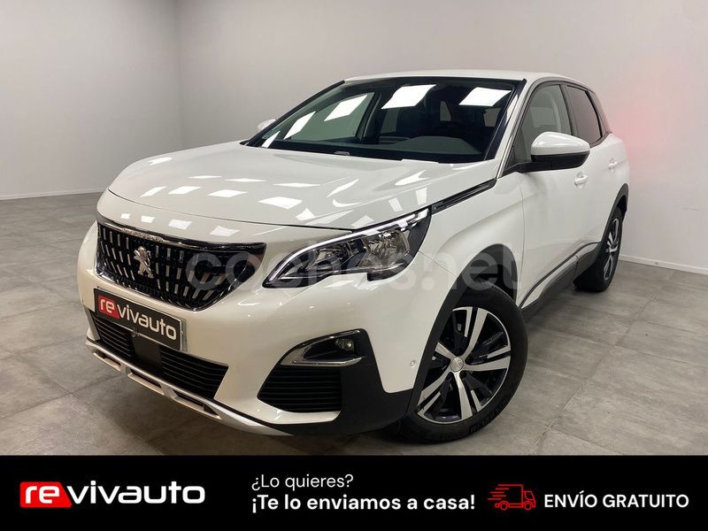 Blanco Usado 2019 Peugeot 3008 Allure SUV | 15.490 € (Precio justo) - Imagen 1/4