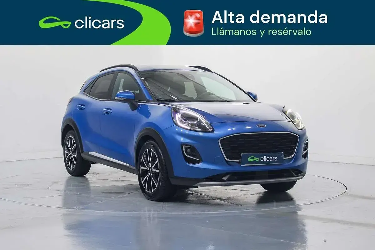 Usado Ford Puma Titanium 125 CV (91 kW) 2022 Azul SUV