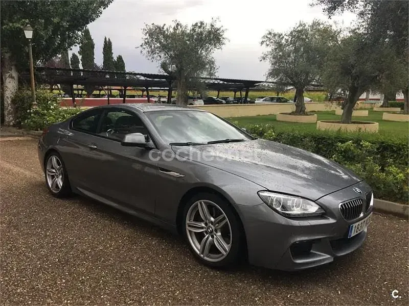 Usado BMW 640 Comfort Edition 313 CV (230 kW) 2013 Gris / plata Coupe