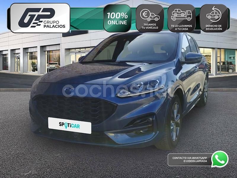 Gris / plata Usado 2022 Ford Kuga ST-Line SUV | 21.295 € (Precio justo) - Imagen 1/4