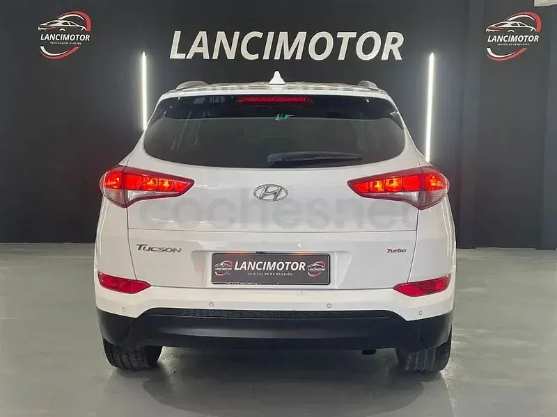 Usado Hyundai Tucson 177 CV (130 kW) 2018 Blanco SUV