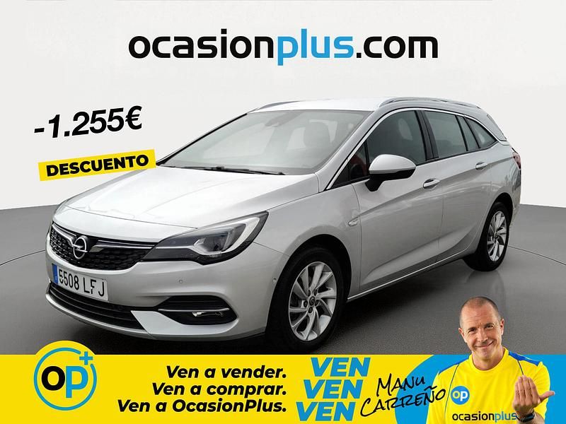 Usado Opel Astra Elegance 145 CV (106 kW) 2020 Gris Familiar