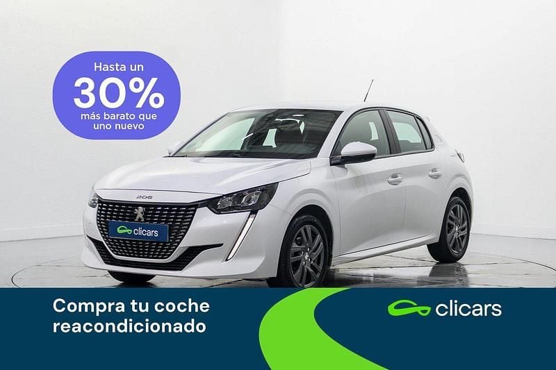 Blanco Usado 2021 Peugeot 208 Active Utilitario | 11.290 € (Precio justo) - Imagen 1/4
