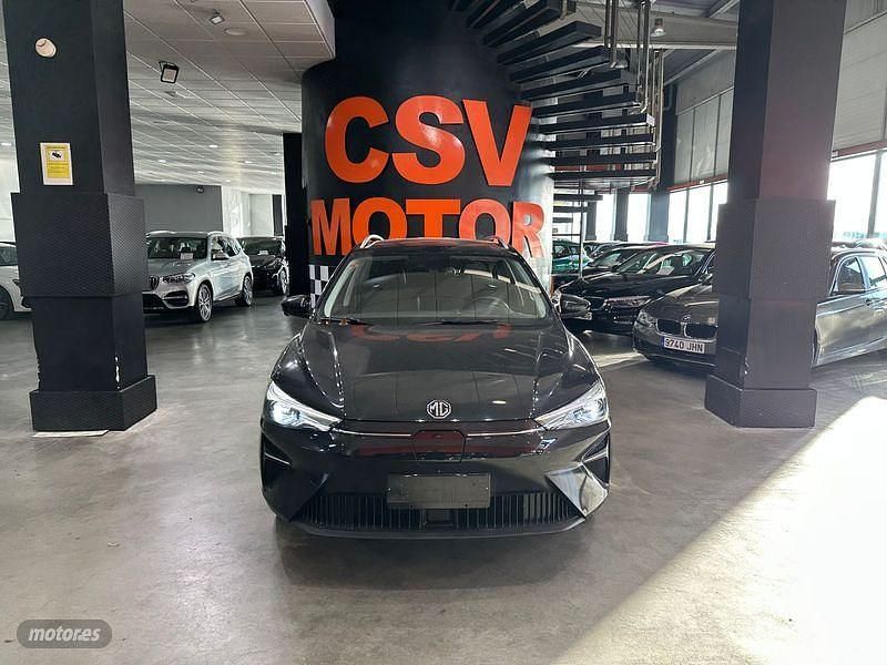 Usado MG MG5 EV Long Range Luxury 116 kW (158 CV) 2023 Negro Familiar