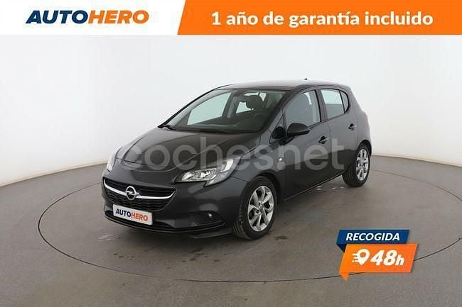 Negro Usado 2017 Opel Corsa Selective Berlina | 7699 € (Buen precio) - Imagen 1/3