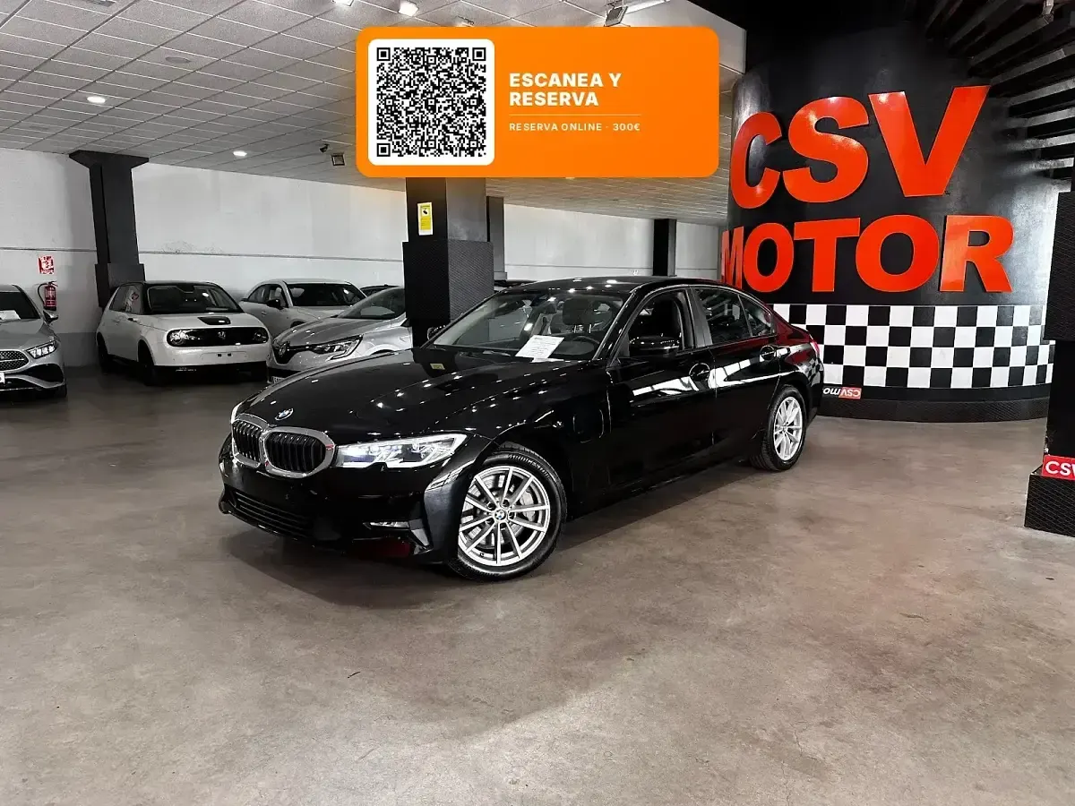 Usado BMW 330e Comfort Edition 292 CV (214 kW) 2021 Negro Utilitario
