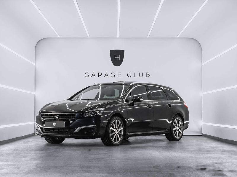 Usado Peugeot 508 GT-line 150 CV (110 kW) 2018 Negro Familiar