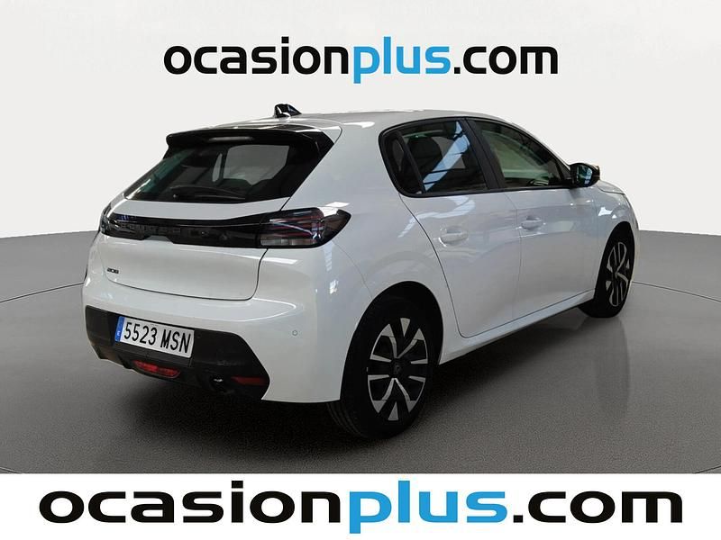 Usado Peugeot 208 Active 100 CV (73 kW) 2024 Blanco Utilitario
