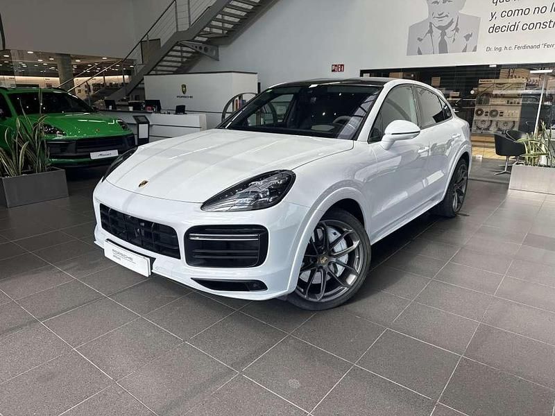 Blanco carrara metalizado Usado 2019 Porsche Cayenne Turbo SUV | 90.000 € (Caro) - Imagen 1/4