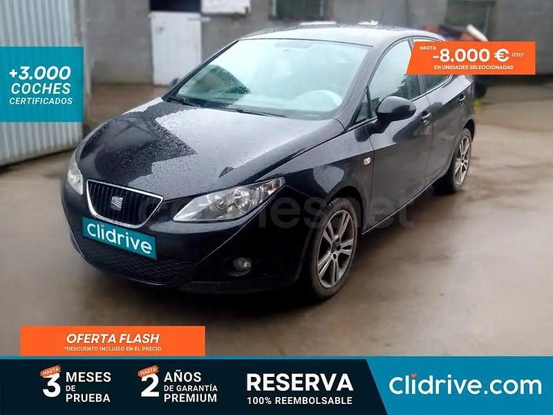Usado Seat Ibiza Style 90 HP (66 kW) 2010 Preto Sedan